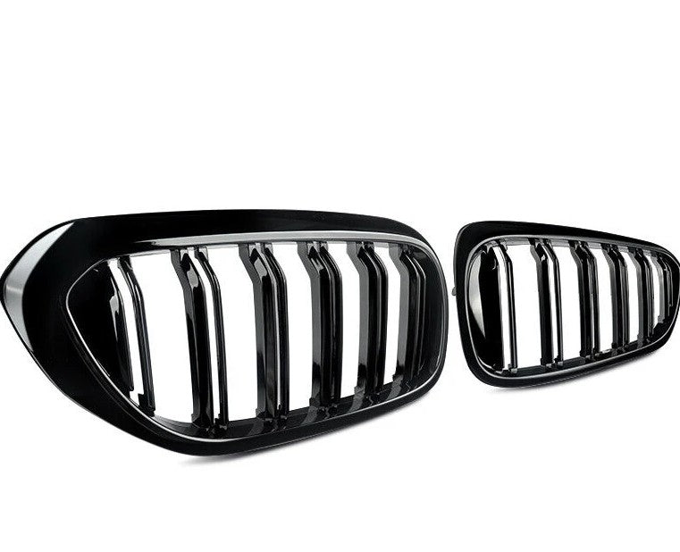 BMW 5-Sarja G30 G31 520i 530i 540i M5 2017-2020 Kiiltävän mustat munuaiset