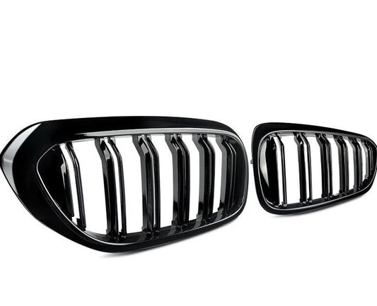 BMW 5-Sarja G30 G31 520i 530i 540i M5 2017-2020 Kiiltävän mustat munuaiset